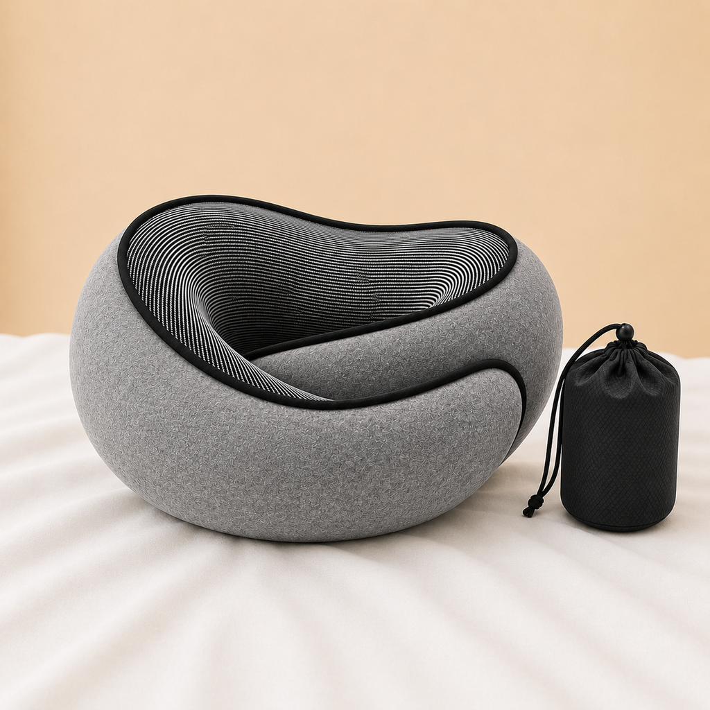 Coussin de Voyage Ergonomique à Mémoire de Forme