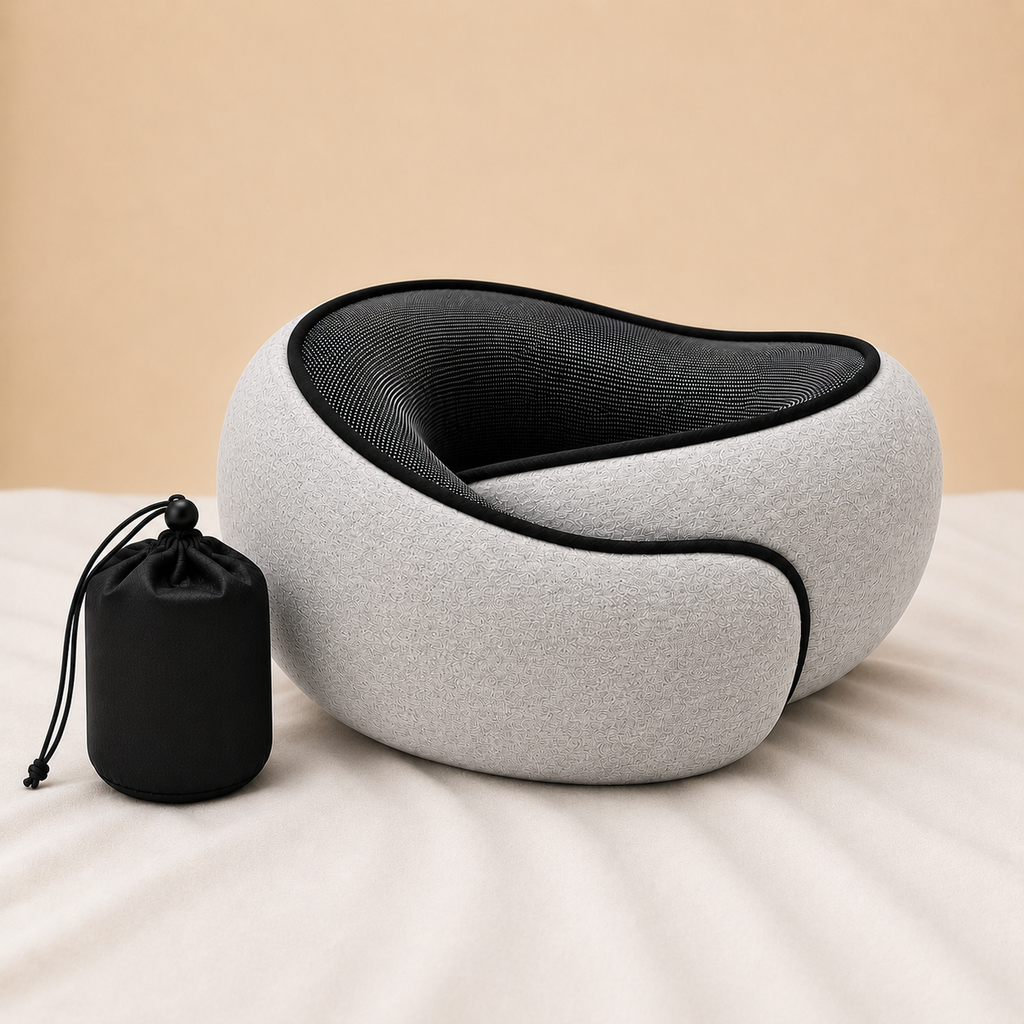 Coussin de Voyage Ergonomique à Mémoire de Forme