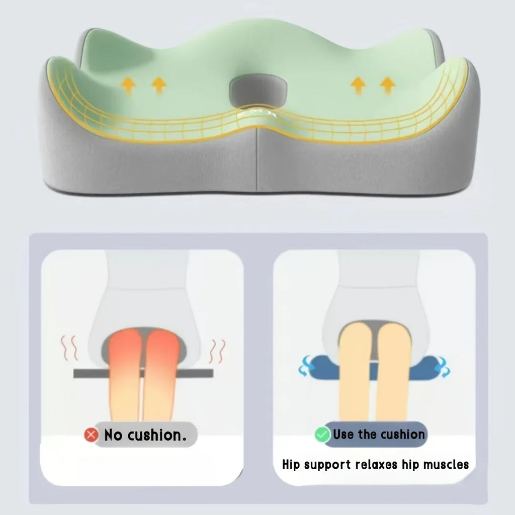 Coussin Coccyx Ergonomique Mémoire de Forme | CaselyaParis